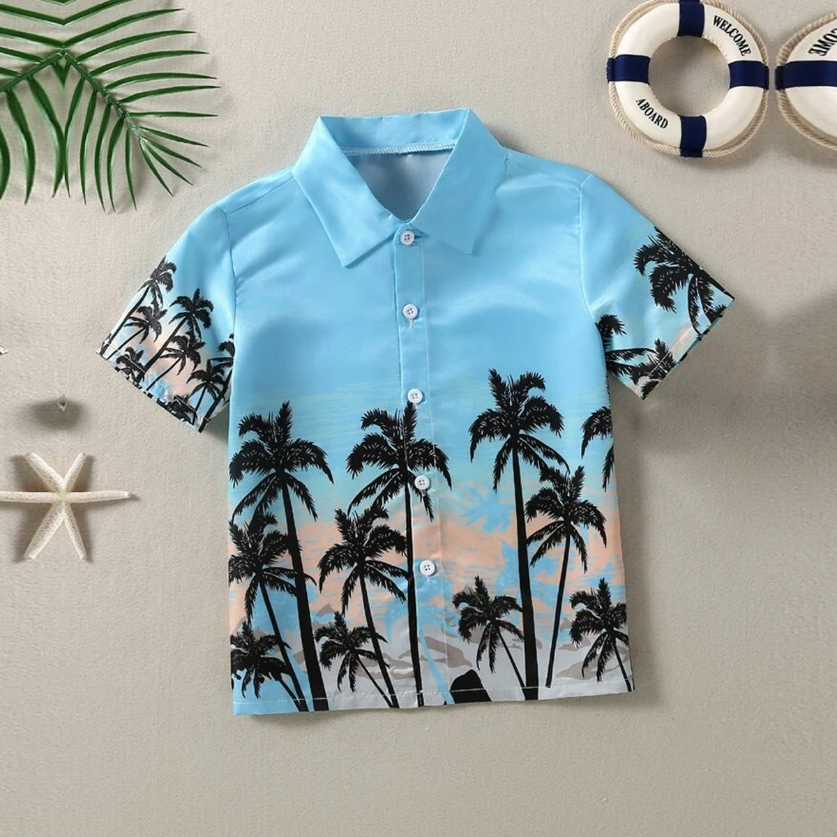 Venutaloza Designer Button Front (Combo pack For 5) Shirt For Boy.