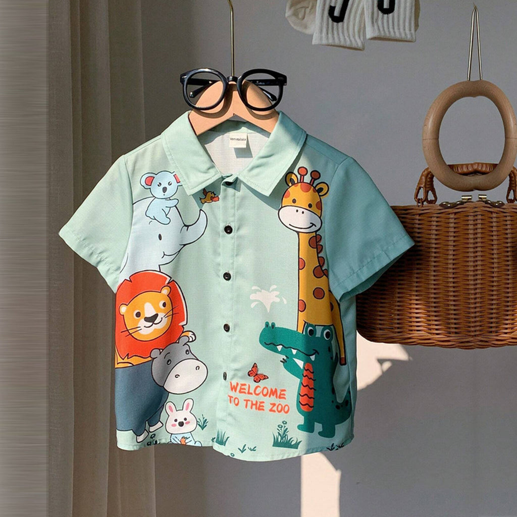 Boy's New Fashion Designer Button Front (Combo Pack Of 3) Shirt For Boy.