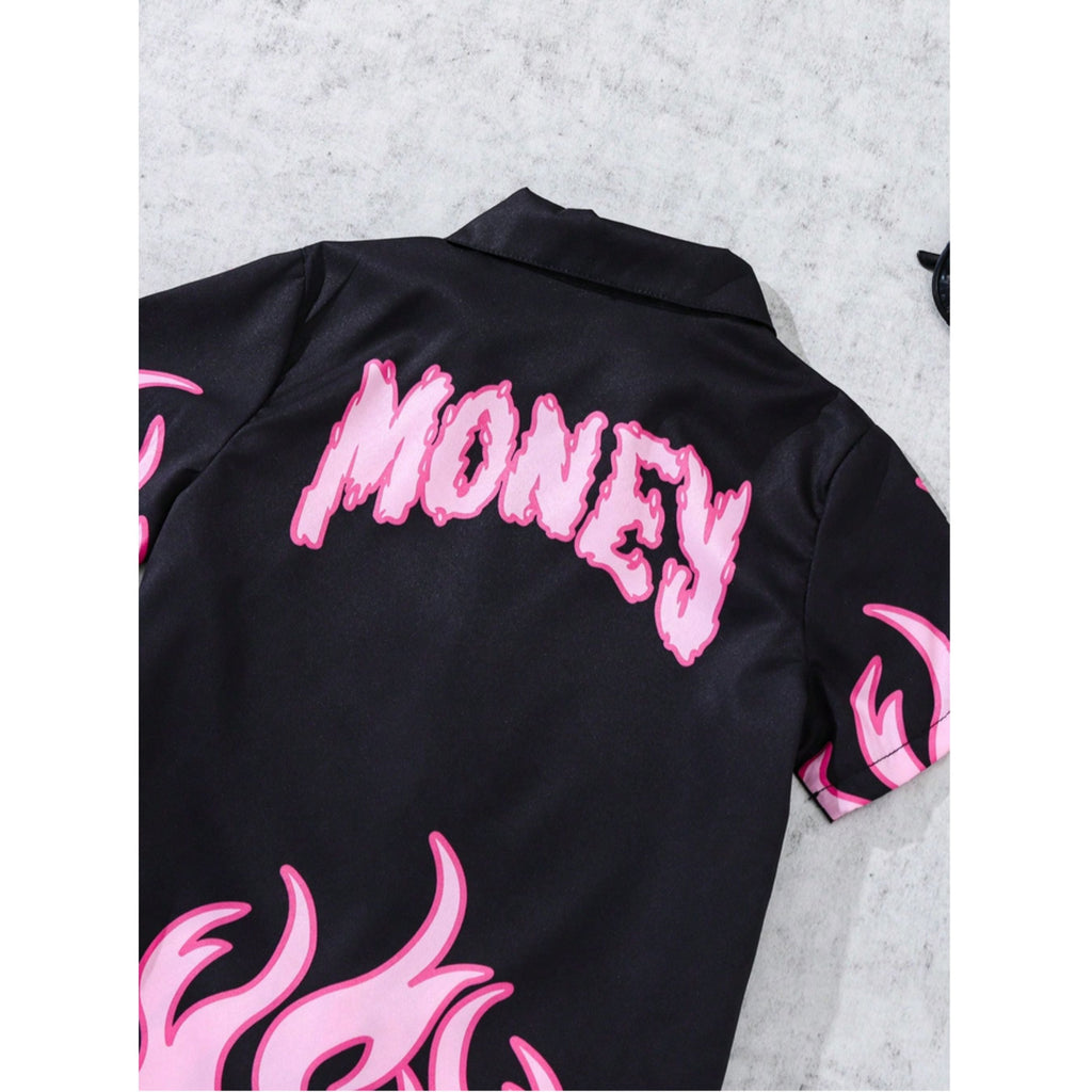 Venutaloza London City & Money Letters (Combo Pack Of 3) Shirt For Unisex.