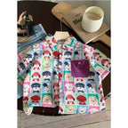 Venutaloza Boy's Animal & Letters Designer (Combo Pack Of 3) Shirt For Unisex.
