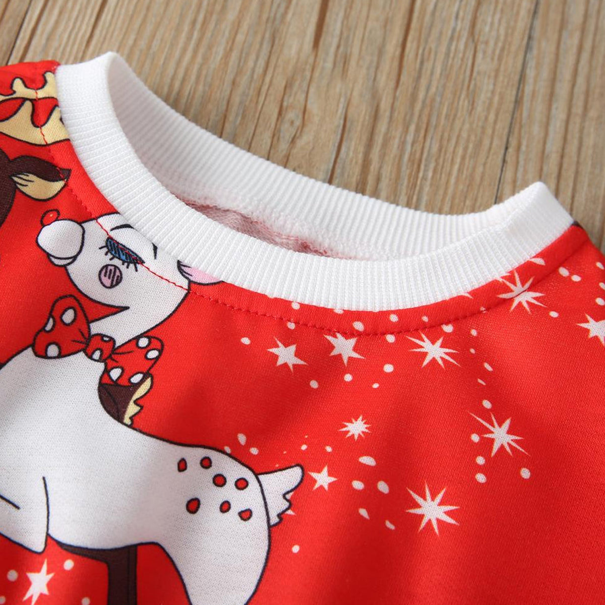 Venutaloza Boy's Reindeer Print Full Sleeve T-Shirt For Boy's & Girl's..