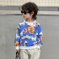Venutaloza Boy's Animal & Tree Graphic Print Full Sleeve T-Shirt For Boy's & Girl's..
