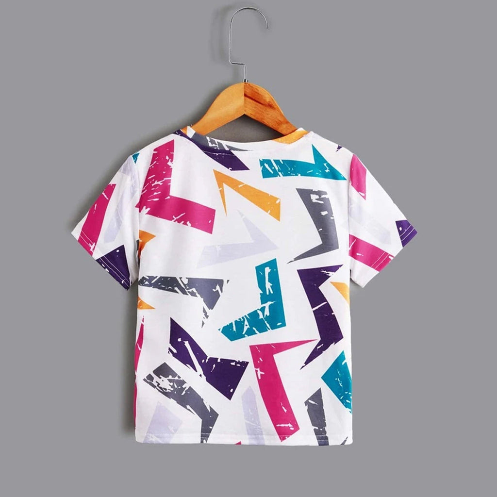 Venutaloza Boy's Allover Graphic Tee T-Shirt For Boy's & Girl's..