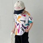 Venutaloza Boy's Allover Graphic Tee T-Shirt For Boy's & Girl's..
