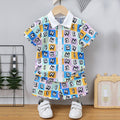 Venutaloza Kids Lettes Shirt & Shorts Without tee Two Piece Set.