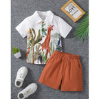 2-Pc Designer Graphic (Combo Pack Of 3) Baby Set For Boy.
