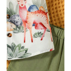 Venutaloza Baby Set Casual Jungal Theme & Animals (Combo Pack Of 2) Shirt & Shorts Without tee Two Piece Set For Boy & Girls.