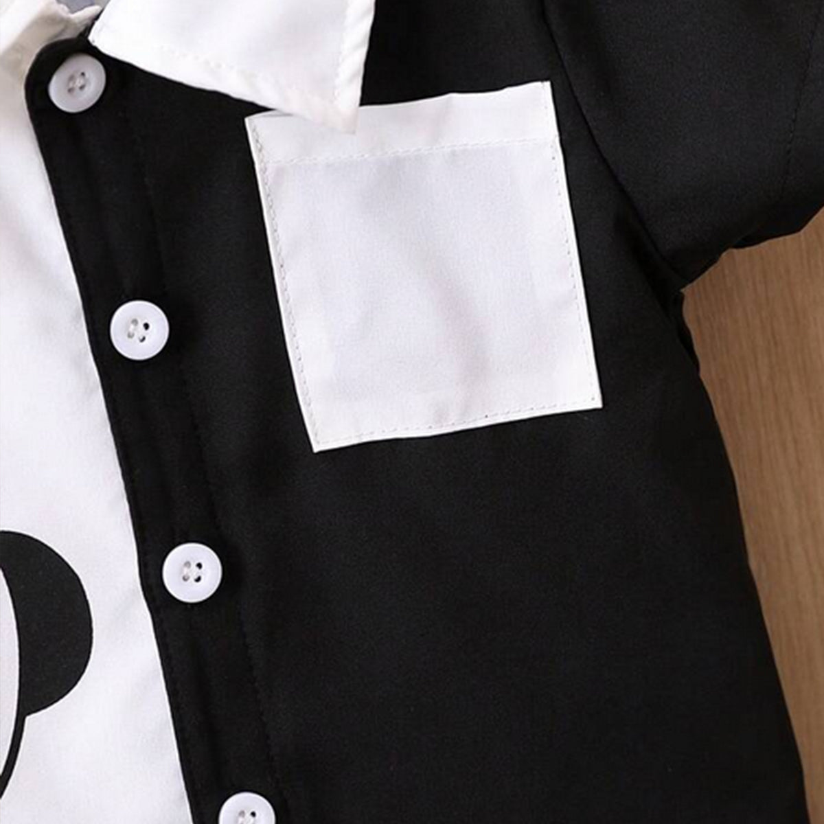 Venutaloza Panda & Jungal Theme (Combo Pack Of 2) Shirt & Shorts Without tee Two Piece Set For Boy & Girls.