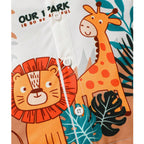 Venutaloza Panda & Jungal Theme (Combo Pack Of 2) Shirt & Shorts Without tee Two Piece Set For Boy & Girls.