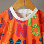 Venutaloza Stylish Baby Set Letters Casual & Hypmev Tie Dye Bear_Dinosaur Two Piece Set (Combo Pack Of 3) T-Shirt & Shorts For Boys.