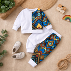 Venutaloza Baby Set Graphic Print & Cami T-shirt & Pants.