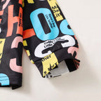 Baby Set Letter Graphic & Car Color-Block Letter (Combo Pack Of 2) T-shirt & Pants.