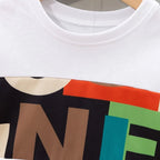 Venutaloza Baby Set Letter Graphic Print_Cami & Multi (Combo Pack Of 2) T-Shirt & Pants.