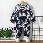 Baby Set Graphic Print & Colorblock Multicolor (Combo Pack Of 2) T-Shirt & Pants.