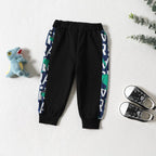 Baby Set Graphic Print & Colorblock Multicolor (Combo Pack Of 2) T-Shirt & Pants.
