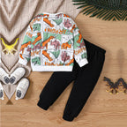 Venutaloza Baby Set Graphic Print_Cami & Color-Block Letter (Combo Pack Of 2) T-shirt & Pants.