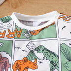 Venutaloza Baby Set Graphic Print_Cami & Color-Block Letter (Combo Pack Of 2) T-shirt & Pants.