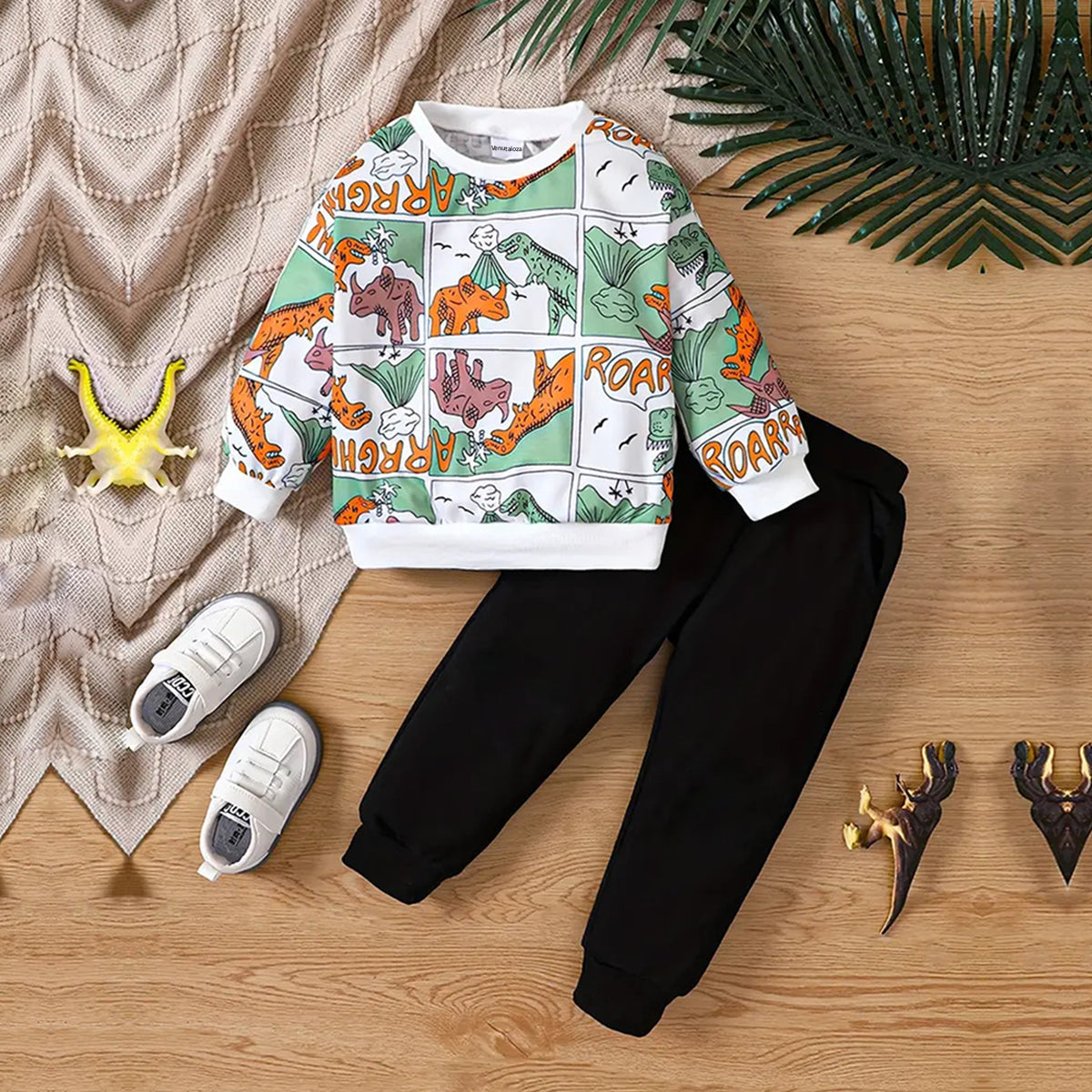 Venutaloza Baby Set Graphic Print_Cami & Color-Block Letter (Combo Pack Of 2) T-shirt & Pants.
