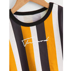 Venutaloza Boy's Half Sleeves Allover Colourful (COMBO PACK OF 8 ) T-shirt For Boy's & Girls.