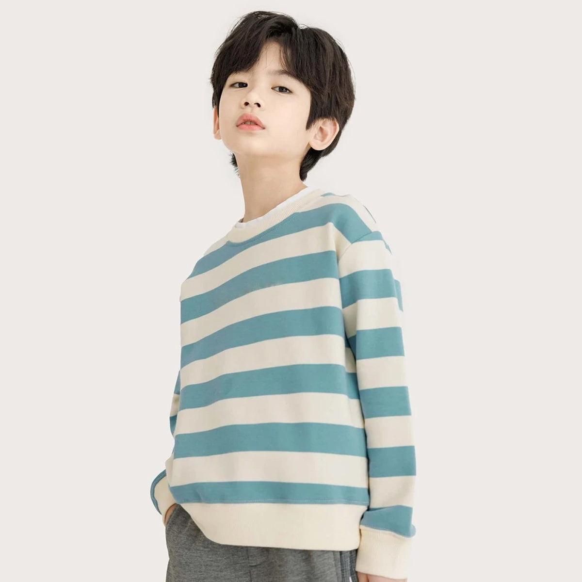 VENUTALOZA Boy's Cocount Tree &  Round Neck Stripe (Combo Pack of 2) T-shirt For Boys & Girls..