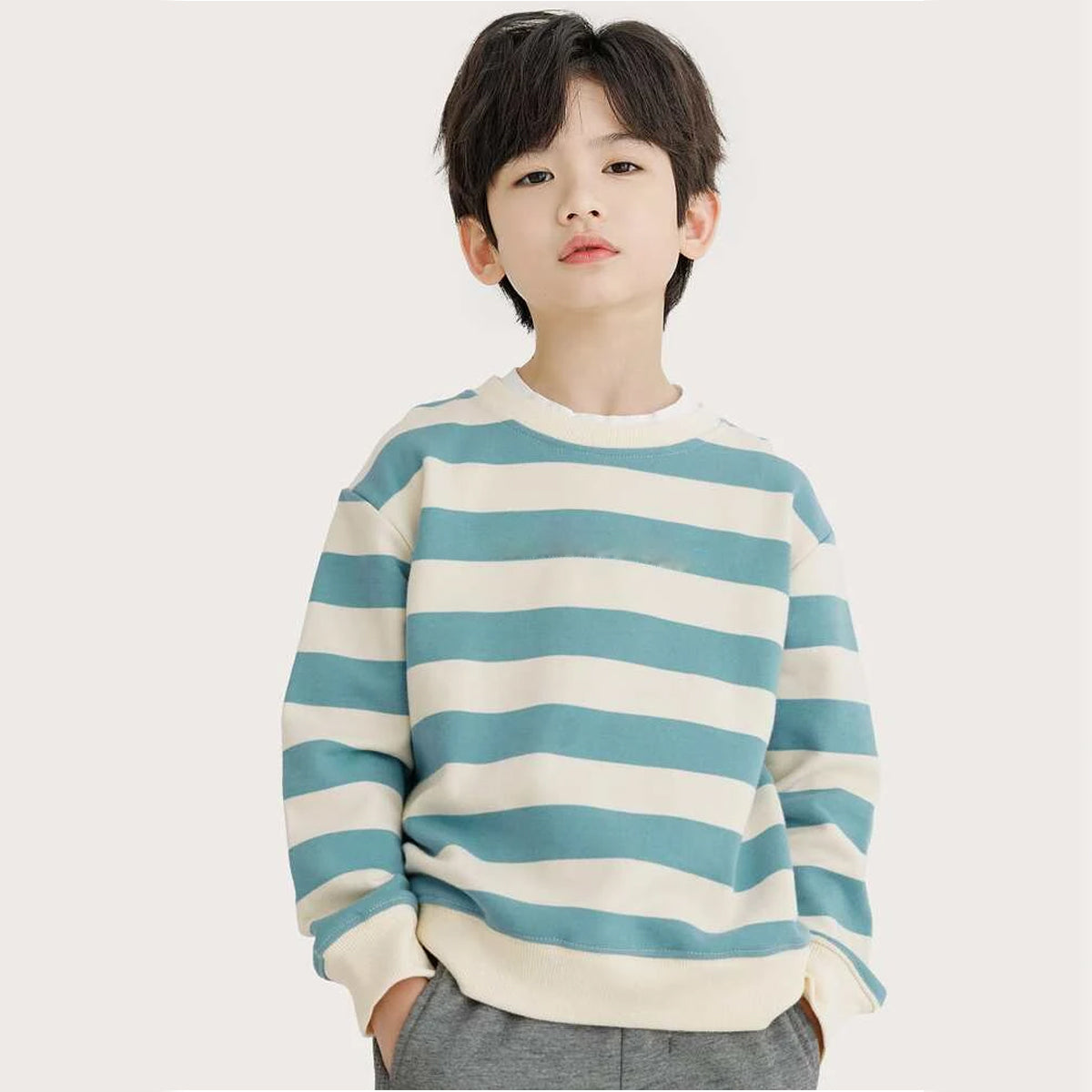 Venutaloza Boy Tree & Stripe (Combo Pack of 2) T-shirt For Boys & Girls.