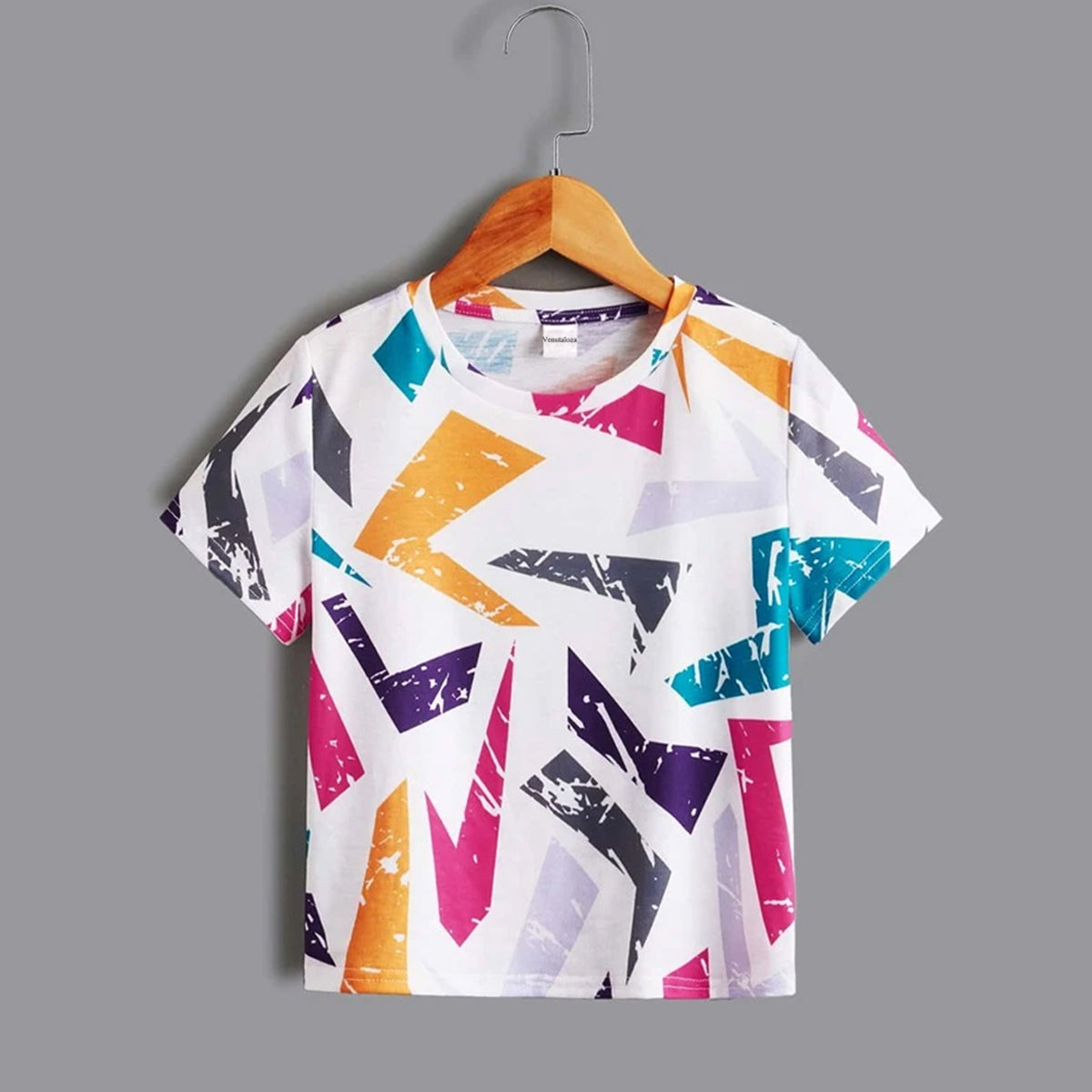 Venutaloza Boy's Allover Graphic & Florals & Colourfull (Combo Pack of 4) T-shirt For Boys & Girls..
