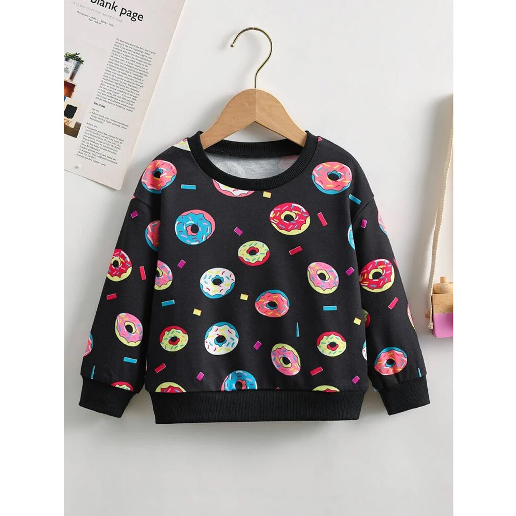 Venutaloza Boy's Allover Graphic & Florals & Colourfull (Combo Pack of 4) Full Sleeve T-shirt For Boy's.