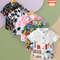 Venutaloza Stylish Designer Button Front (Combo pack For 5) Shirt For Boy.